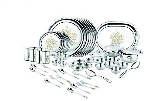 Classic Essentials Stainless Steel Glory Dinner Set