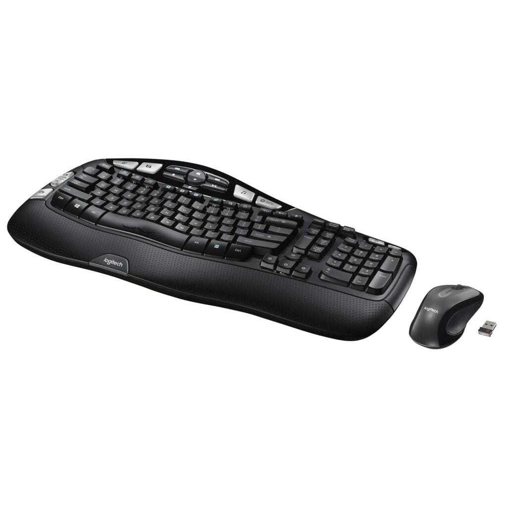 Logitech Wireless Wave Combo Mk550 with Keyboard and Laser Mouse